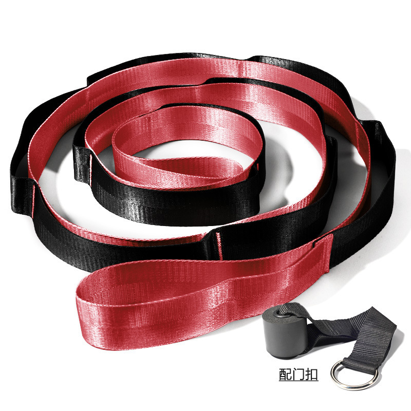 Picture of Factory direct fitness yoga stretch band quality yoga stretch band training yoga band yoga rope