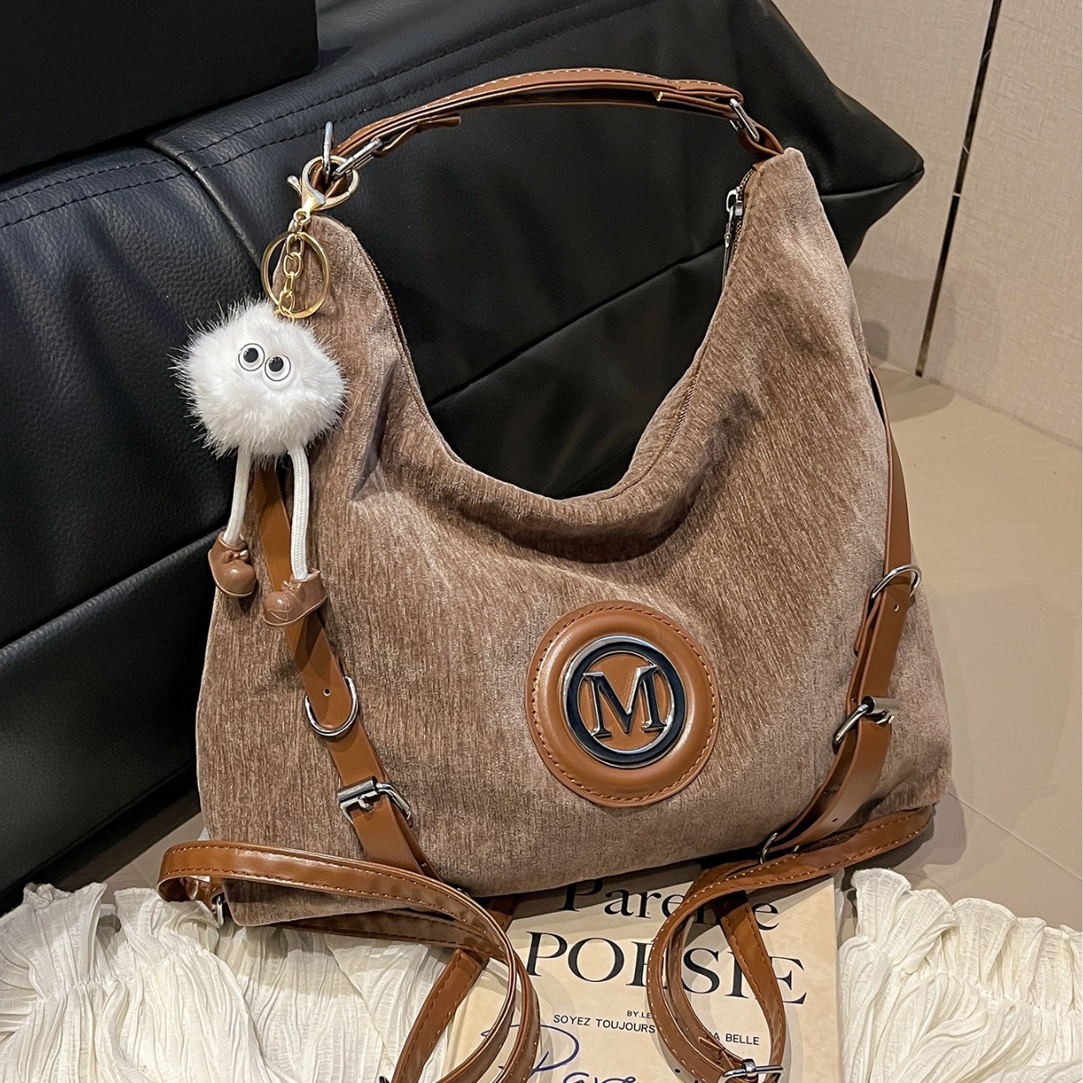 Picture of Large Capacity Bag Women's 2024 New Commuter Backpack Multifunctional Casual Shoulder Tote Backpack for Going out to Work