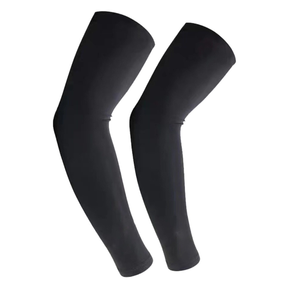 Printed Logo 2024 Summer Export Sun Protection Outdoor Sports Quick-Dry Arm Sleeves Ice Sleeves for Cycling, Unisex Protective Gear