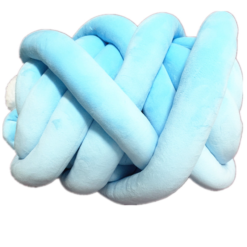 Cross-border goods core-spun yarn plus velvet coarse core-filled yarn braided bed circumference line 6cm thick crystal velvet Pearl velvet DIY thick line