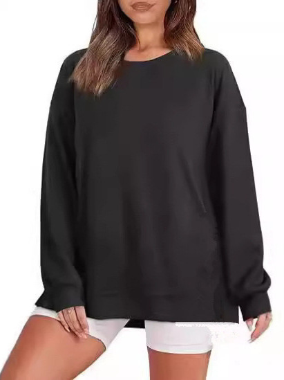 Picture of Amazon cross-border foreign trade Europe and the United States women's clothing 2024 autumn and winter new fleece-lined loose casual pullover hooded vests