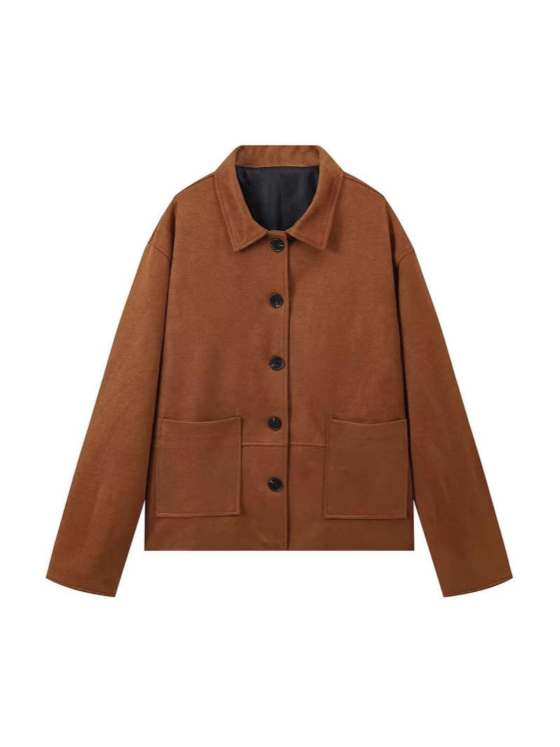 Picture of Cross-border foreign trade AliExpress explosions new foreign trade women's wholesale ZR in stock lapel jacket long sleeve jacket