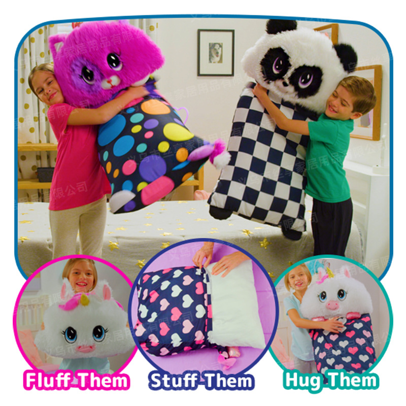 Picture of Cross-Border Children's Sleeping Bag Customized Cartoon Anti-Kicking Animal Sleeping Bag Amazon Quilted Anti-Kick Storage Sleeping Bag for Older Children