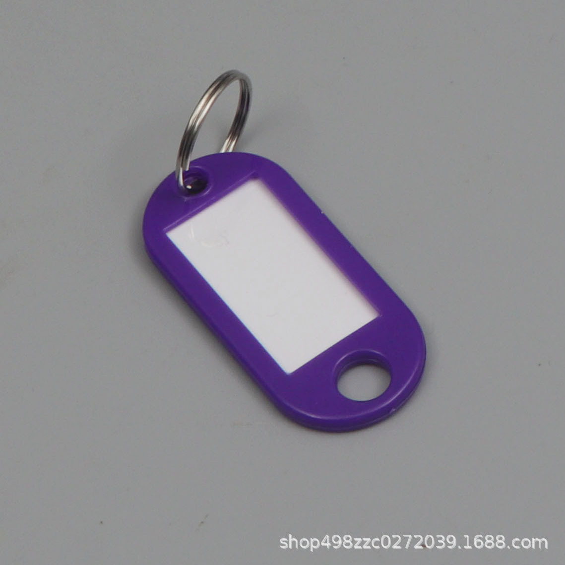 Picture of PP key card plastic number can be written pendant listing Hotel Hotel label classification card key card key chain