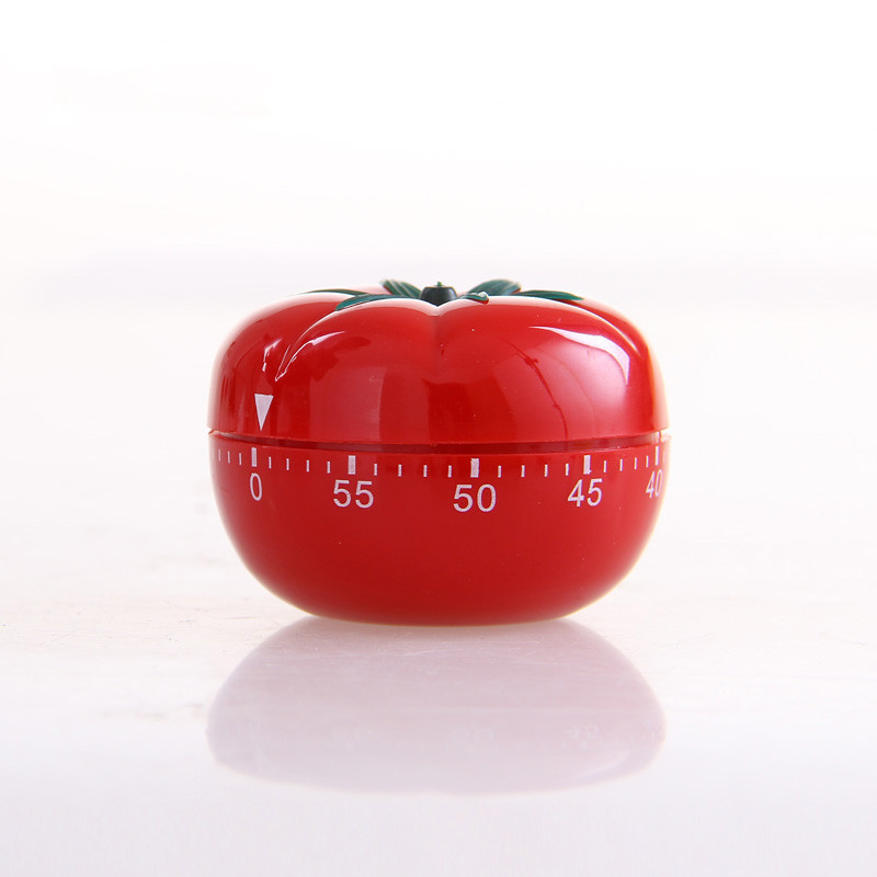 Picture of Small tomato shape mechanical timer kitchen soup timing reminder in stock wholesale large quantity Congyou