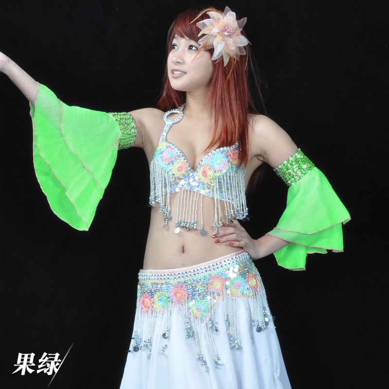 Picture of Double-Layer Sleeves, Belly Dance Swing Sleeves, Beaded Embroidery Sleeves, Watch Performance Costumes, Sleeves, Source Factory Direct Sales