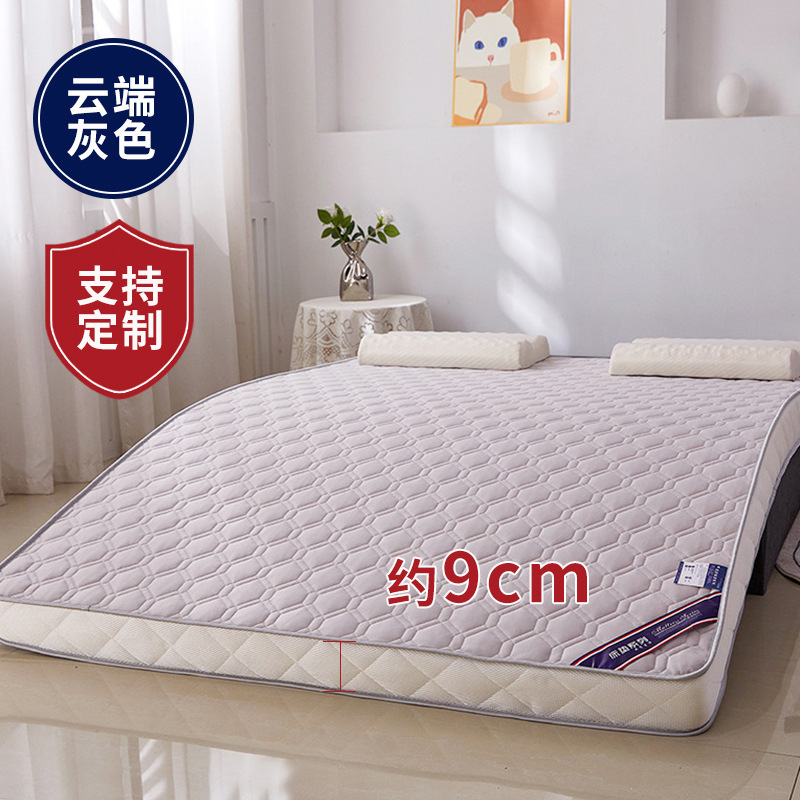 Picture of New Upgraded Blue Edge Mattress Soft Cushion Breathable Comfortable Mattress Easy Folding Storage Tatami Dormitory Mattress Wholesale