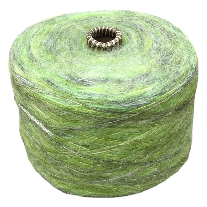 3.3 gradient spray yarn single strand rainbow thread 6 gradient spray yarn segment dyed wool yarn fancy special yarn