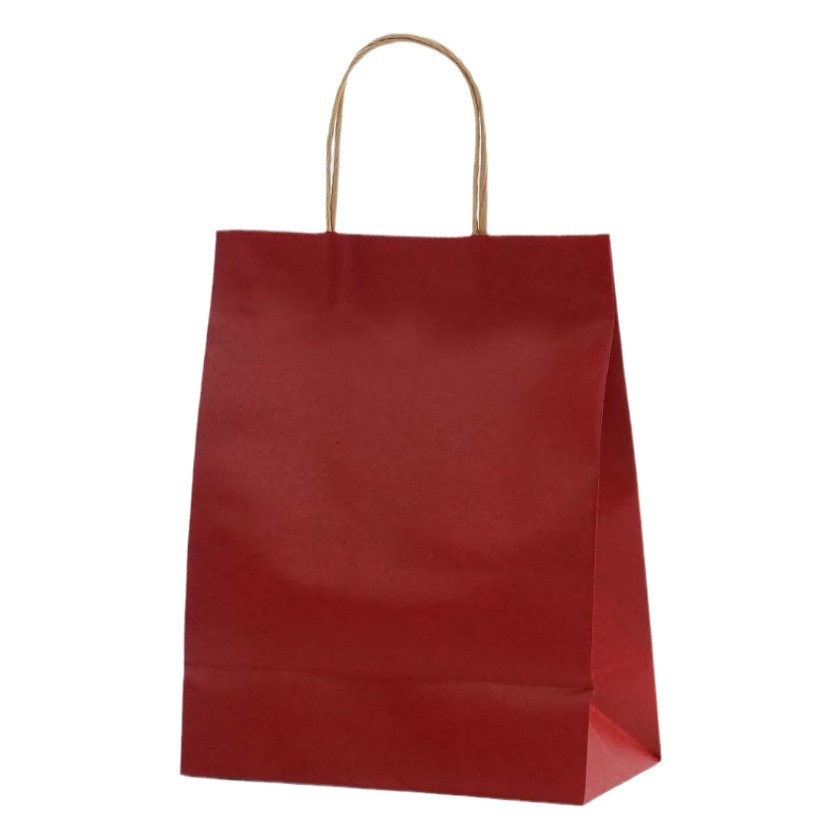 Kraft Paper Portable Gift Paper Bags for Takeout, Baked Goods Packaging, Clothing Paper Bags, Customizable, Eco-Friendly and Biodegradable