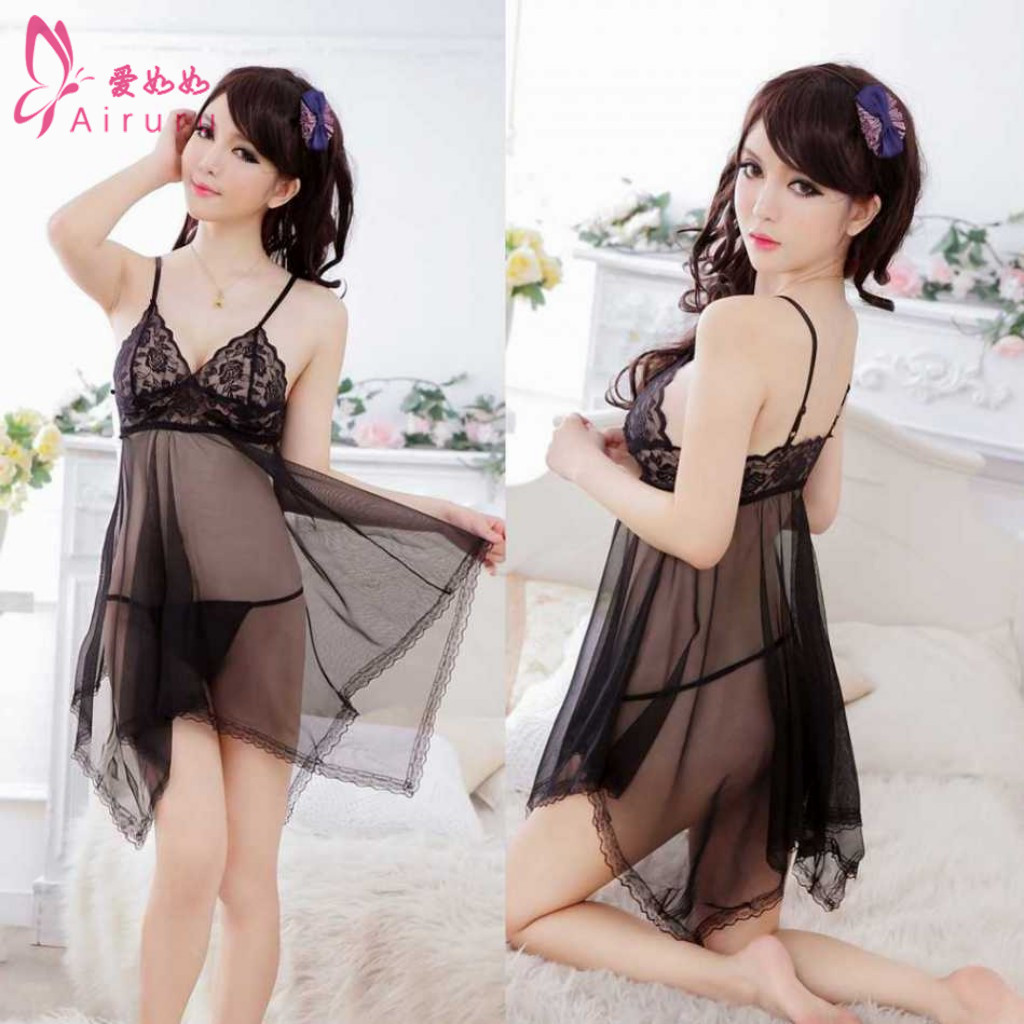 Love such as sexy lingerie fat girl seduction passion suit nightgown large size lace pajamas tease bed open
