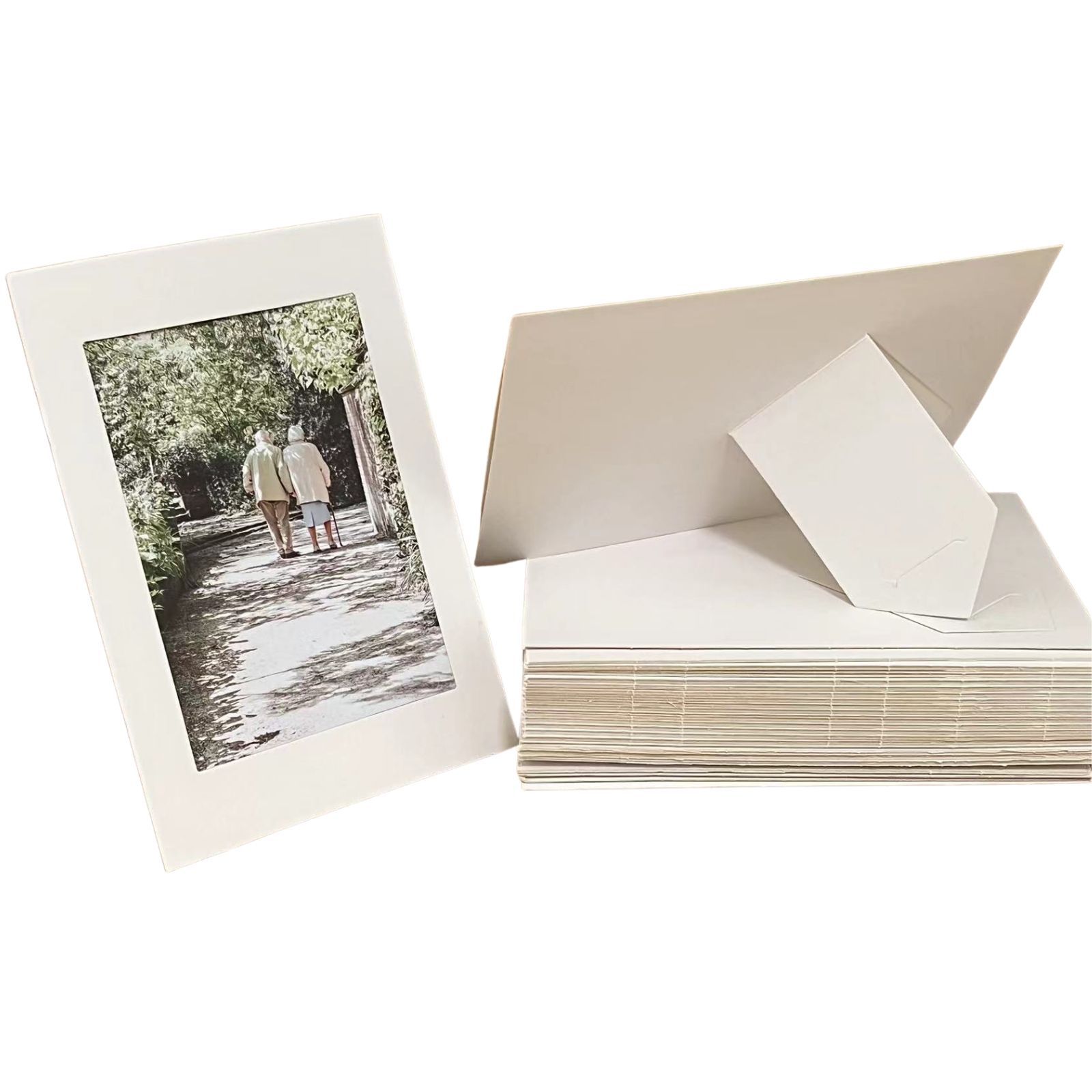 Picture of Paper Photo Frame with Stand, Table Photo Frame Self-Standing, Horizontal and Vertical 4X6 Photo Frame 5X7 6X8 7X9