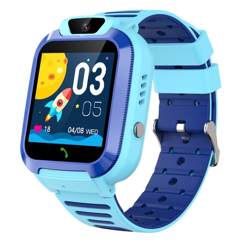 Picture of Cross-Border 4g Smart Phone Watch with Card Insertion, Video Positioning, Emergency Call, Electronic Fence, Camera, Children's Phone Watch