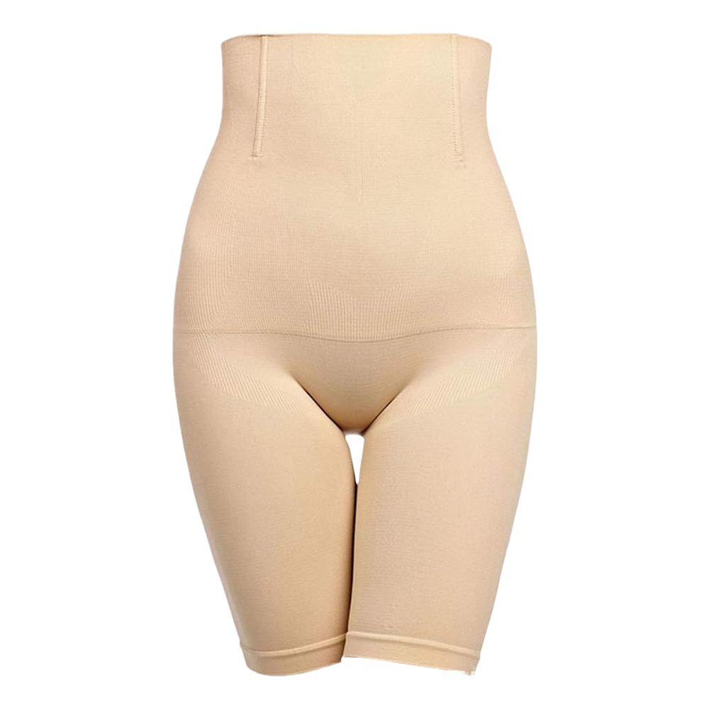 Picture of Europe and the United States cross-border hot-selling plus size belly pants seamless body-shaping pants high waist hip panties with steel bone hip boxers