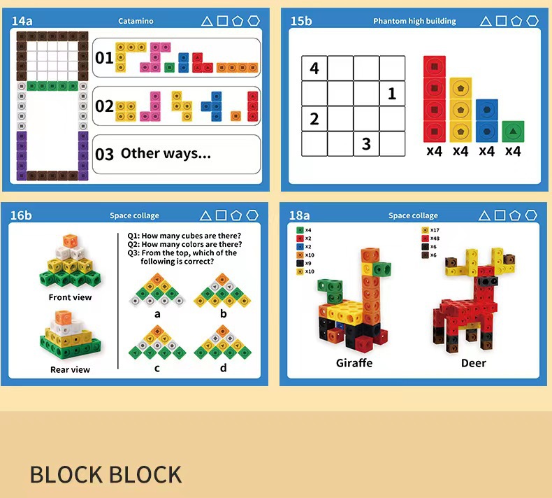 Picture of Yiwu Export Early Education Creative Block Particle Building Blocks 2cm100 Plug-In Connection Plastic Kindergarten Toys