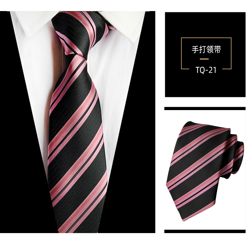 Picture of Tie clothing wholesale polyester material fashion business casual suit accessories source manufacturers in stock supply