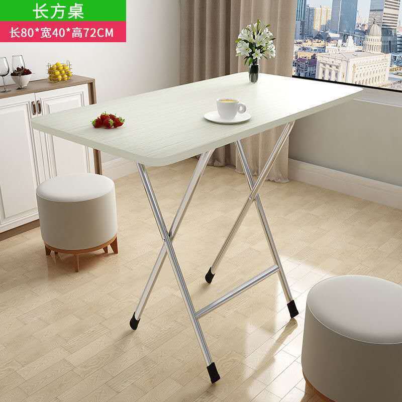 Picture of Wholesale Folding Table Dining Table Home Small Dining Table Portable Outdoor Folding Stalling Table Square Dormitory Simple