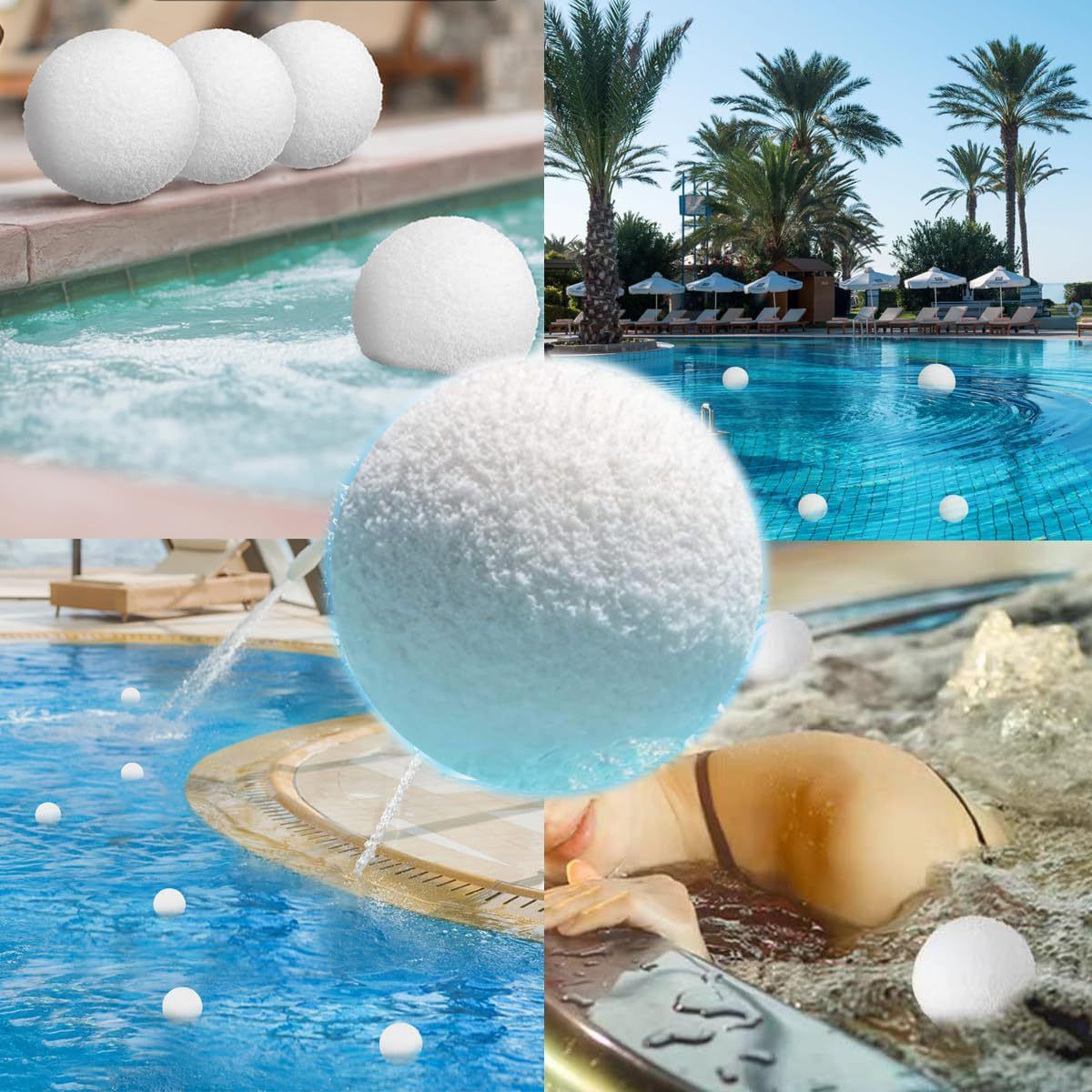 Cross-Border Wholesale Wool Balls Wool Drying Balls Laundry Balls Wool Felt Balls Washing Machine Drying Balls Drying Balls