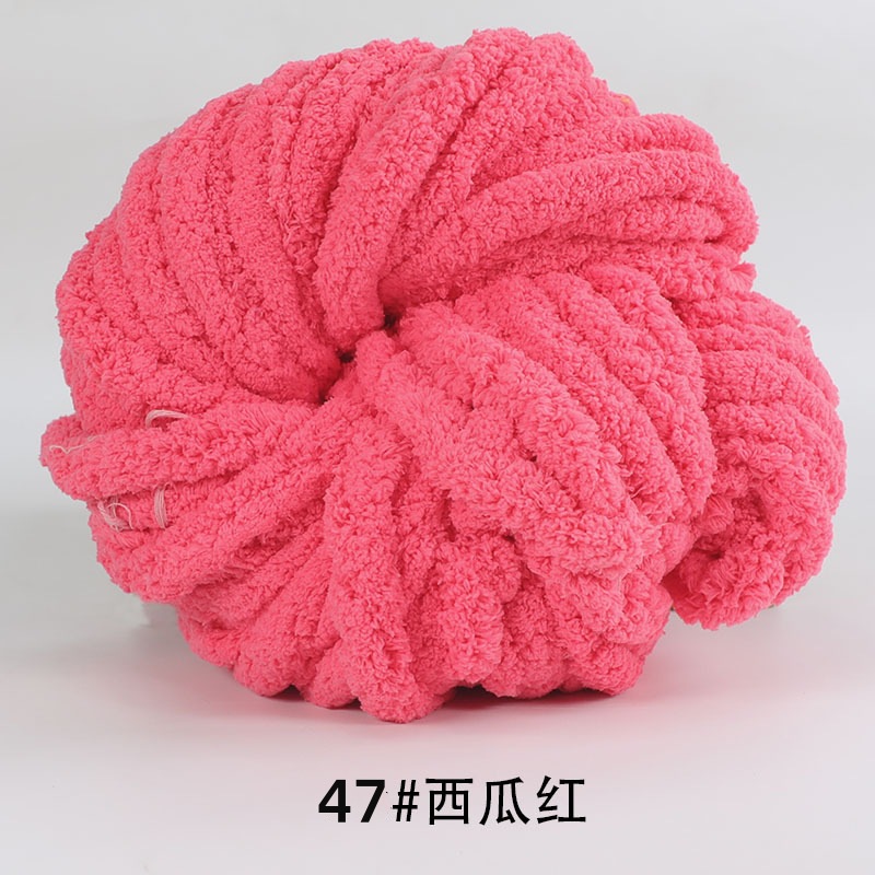Picture of Extra Thick Ice Stick Cat Tail Thread Wholesale Sausage Wool Handmade DIY Cushion Blanket Cat Nest Big Tree Sweater Decoration