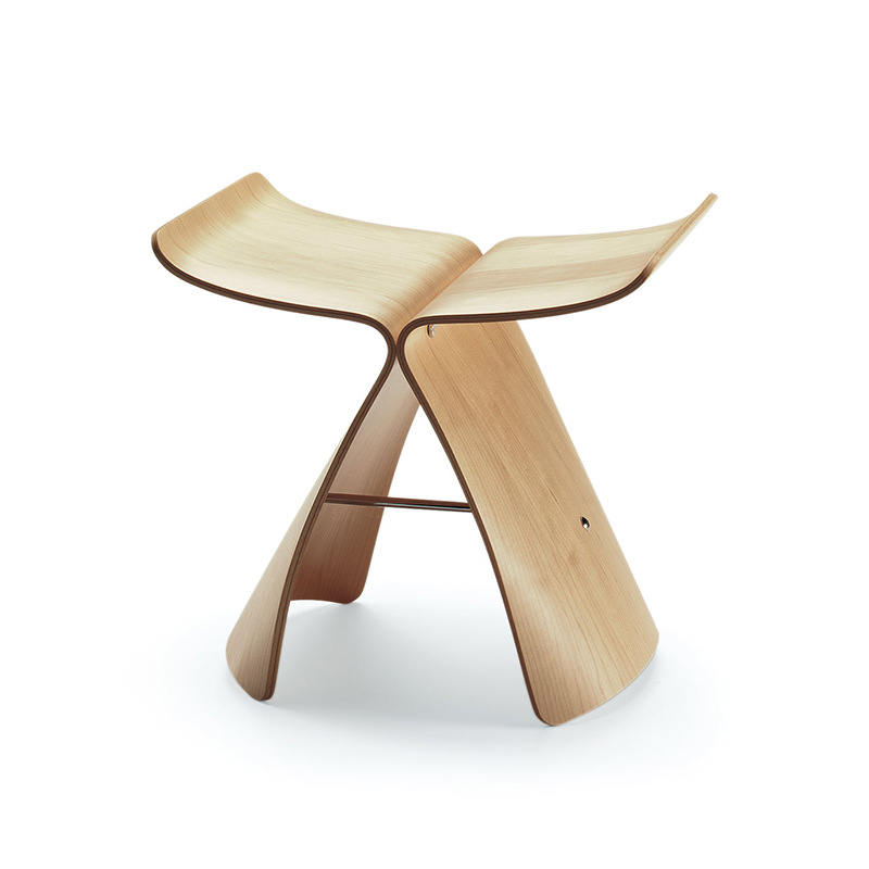 Danish Butterfly Stool Shoe Changing Stool Personalized Casual Scandinavian Decorative Chair Creative Butterfly Stool Low Stool