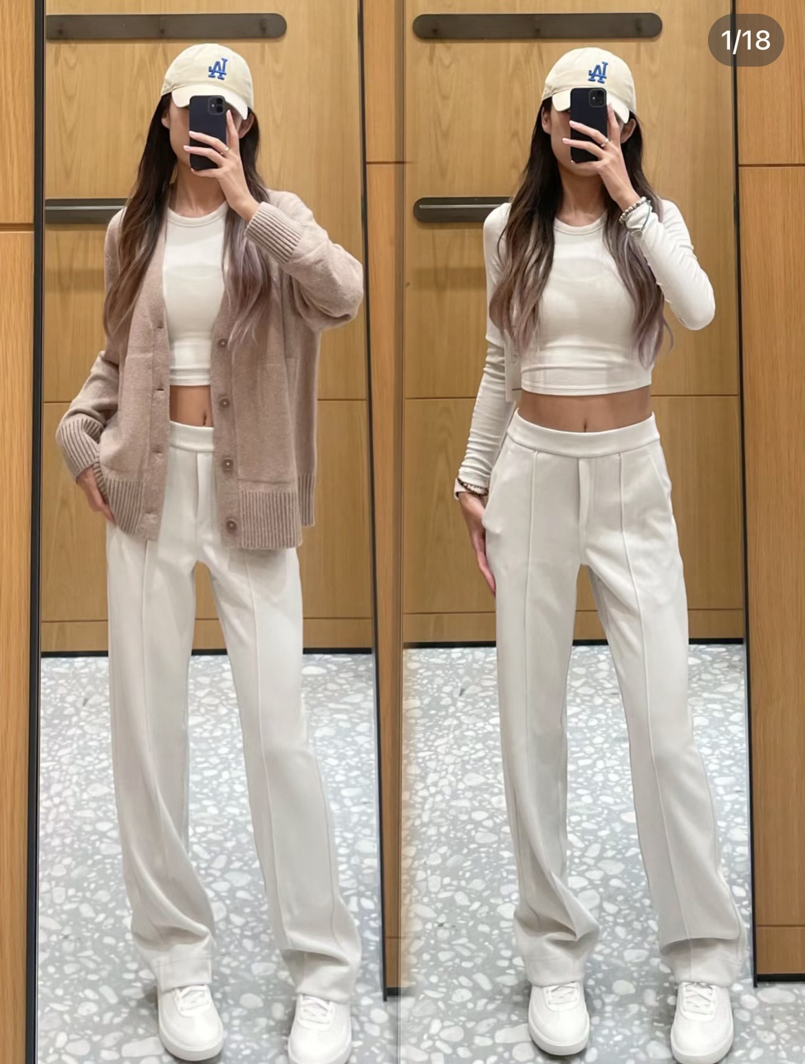 Soft God Pants 30 Inch Vertical Line High Waist Straight Casual Asian Commuter Business Show Leg Long Pants Tall