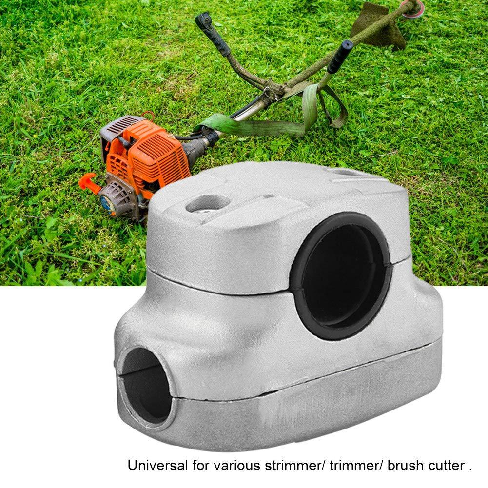 Side-hanging lawn mower handle holder 26/28 tube brush cutter handle aluminum holder lawn mower handle holder