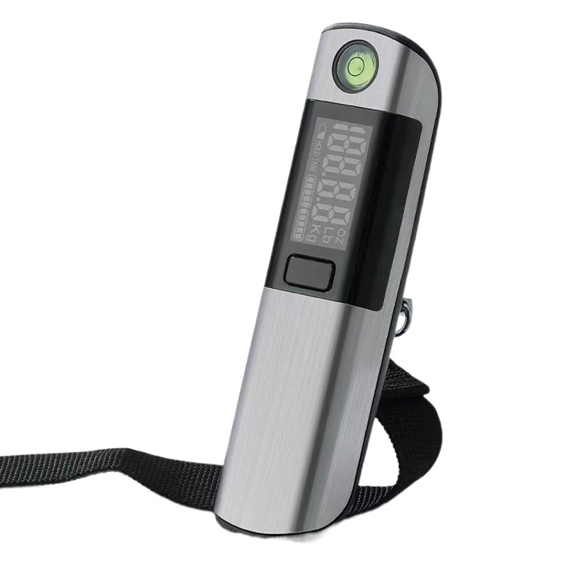 Picture of Portable Digital Lcd Luggage Scale 50kg with Horizontal Bubble Tape Measure Multi-Purpose Digital Satchel Scale