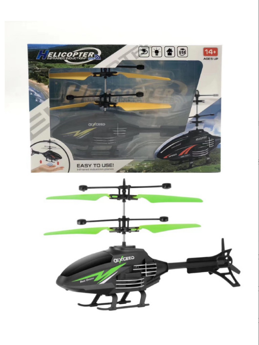 Picture of Tiktok induction helicopter hand induction remote control aircraft children's toy aircraft stall hot sale charging wholesale