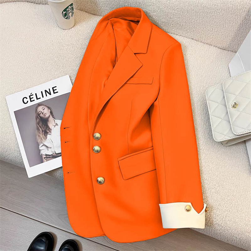 Picture of White Suit Jacket for Women 2025 Spring New Style Casual Elegant Lady High-End Street Style Popular Suit This Year