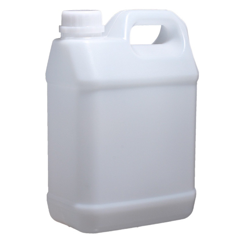 in stock Thickened 2L Plastic Bottle 2kg Juice Syrup Packaging Bottle 2L Handle Flat Pot Bottle Food Plastic Bucket