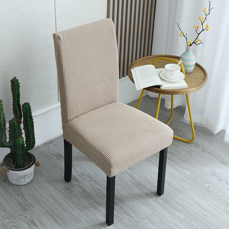 Picture of Thickened Chair Cover Universal Household Dining Chair Cover Elastic One-Piece Stool Cover Dining Table and Chair Cover Backrest Cushion