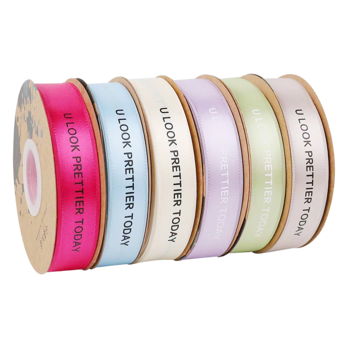 Thickened Double-Sided Jumper Gift Cake Baking Bouquet Gift Box Flower Packaging Bow Tie with Ribbon