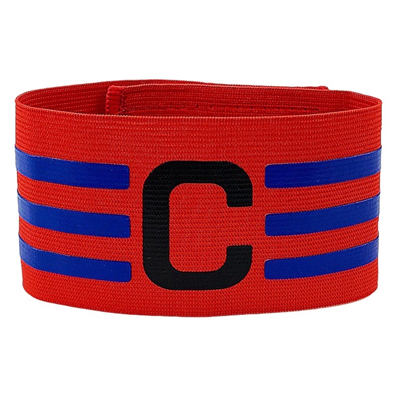 Football Team Long C Armband Outdoor Sports Group Wrapped Armband Adult and Kidsren Competition High Elastic Velcro C Armband
