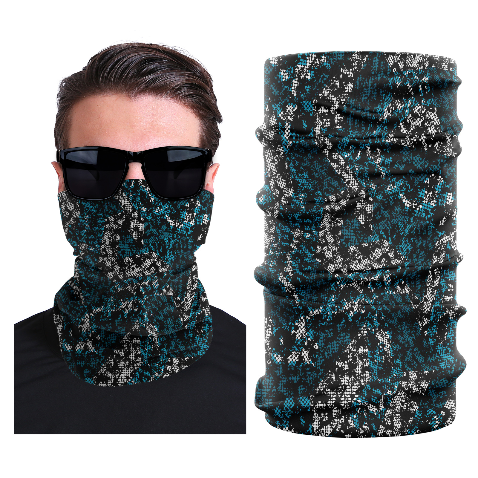 Picture of Xunhui magic scarf outdoor scarf mountaineering riding scarf high elastic seamless Ice Silk face towel cross-border bandana