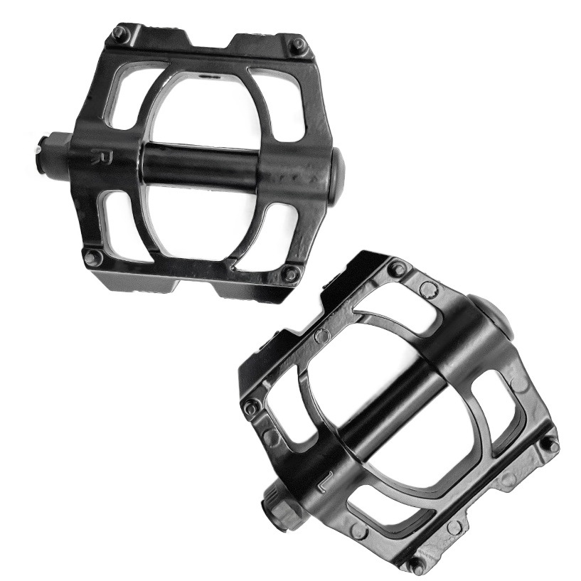 Mountain bike three-bearing pedal 3 Peilin bearing aluminum alloy pedal widened ultra-light bicycle pedal accessories