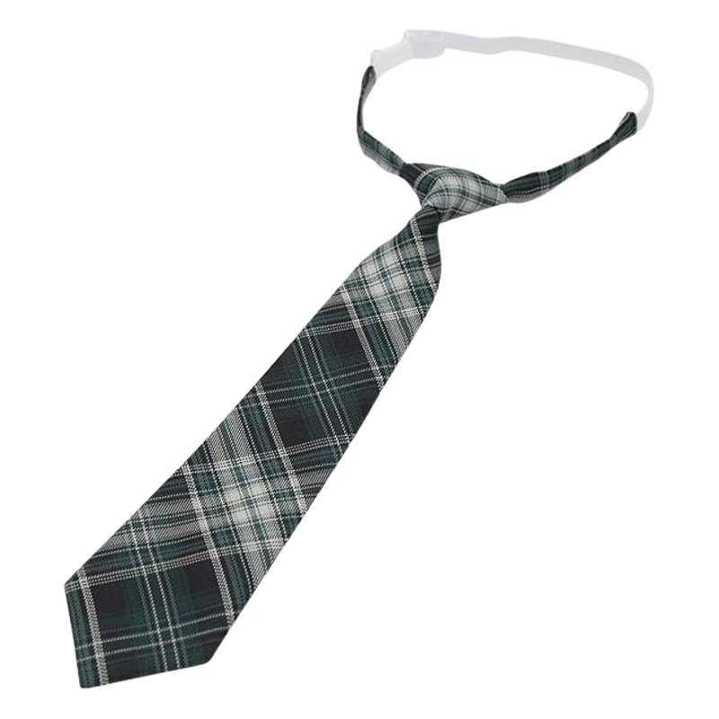 JK/DK Knot-free Tie Student College Style Japanese Short Same Case Small Shirt Spot Wholesale
