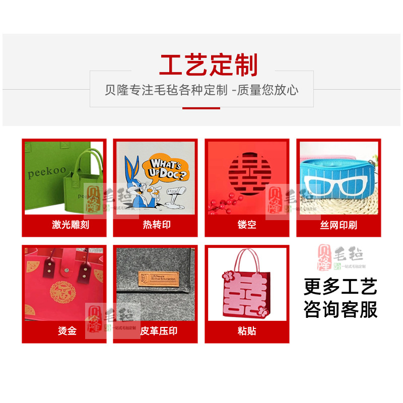 Picture of Felt Text Storage Book, Loose-Leaf Notebook, Travel Jewelry Badge Storage Bag, Detachable Binder, Jewelry Display Board