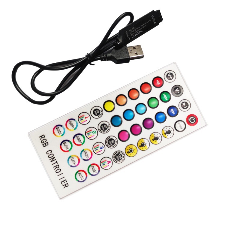AliExpress Amazon hot 44 key Bluetooth music controller 5V light bar controller USB controller
