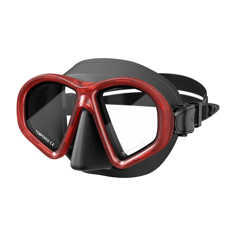 Picture of Free diving glasses myopia lens diving mirror camera bracket silicone snorkeling mirror snorkeling equipment
