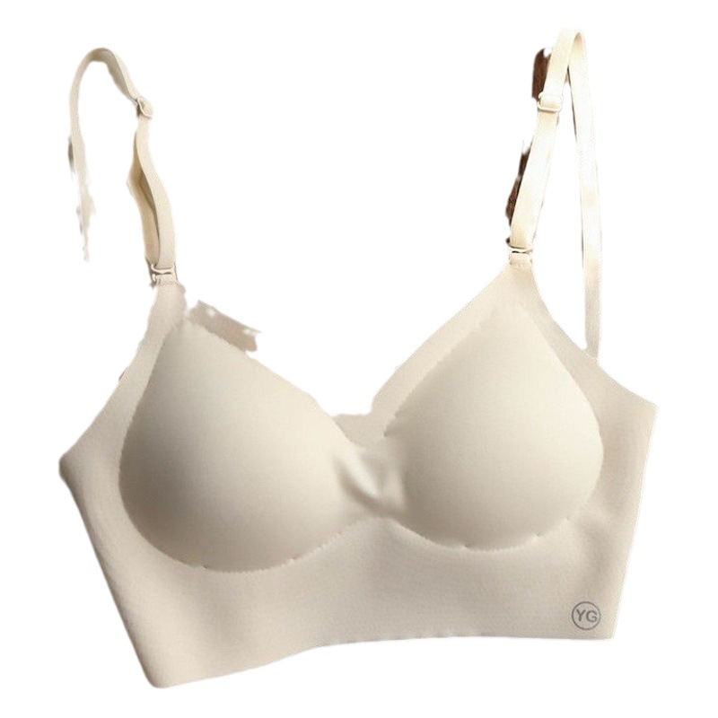 Summer popular large U-shaped seamless back expansion underwear Women's Big chest small chest push up backless bra bra