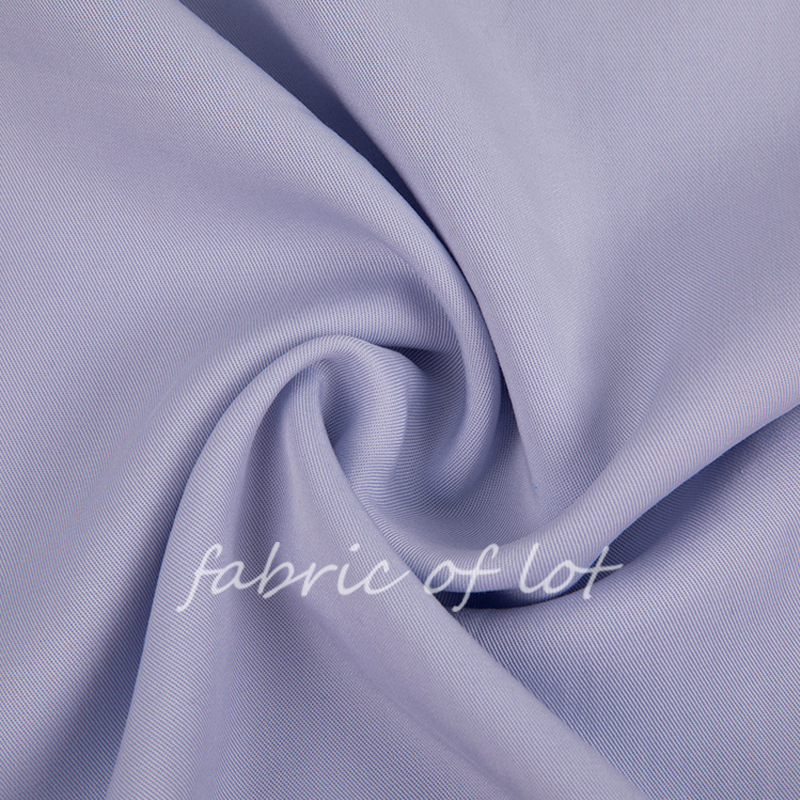 [Spot] 12072#30s Tencel/Lyocell Twill Woven Fabric Shirt Dress Windbreaker Trousers