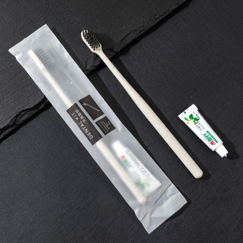 Picture of Hotel Special Hotel Toiletries Set Comb Disposable Toothbrush with Toothpaste Soft Hair Homestay Wholesale Customization