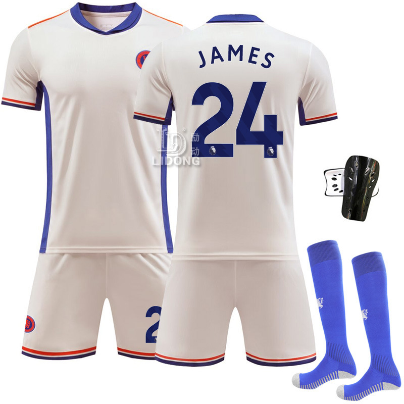 Picture of 2425 Chelsea New Away No.20 Palmer 8 Enzo 14 Felix Football Jersey suit