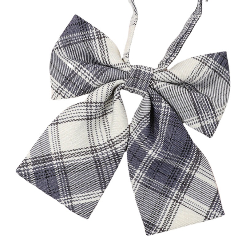 No-Tie jk Japanese Korean Style Tie Bowknot Women's Collar Flower College Style Ribbon Graduation Photo Men's Tie Sailor Dress Fashion