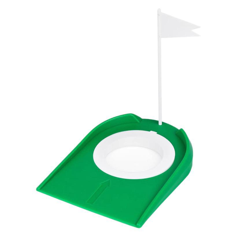 Picture of Golf plastic putter plate green putter exerciser suit golf hole putter training aid