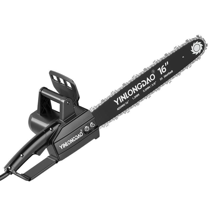 Household multifunctional handheld logging saw high-power electric chain saw woodworking portable small rechargeable plug-in electric saw