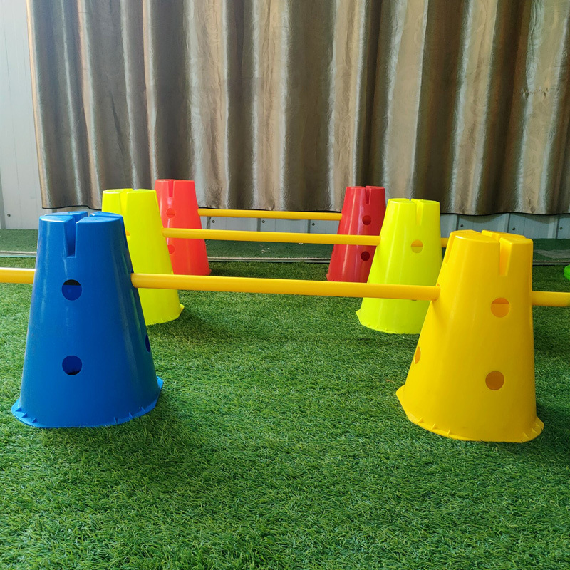 Sign Barrel Obstacle Children's Game Toy Barrel Hurdle Wholesale Offer Children's Training Equipment