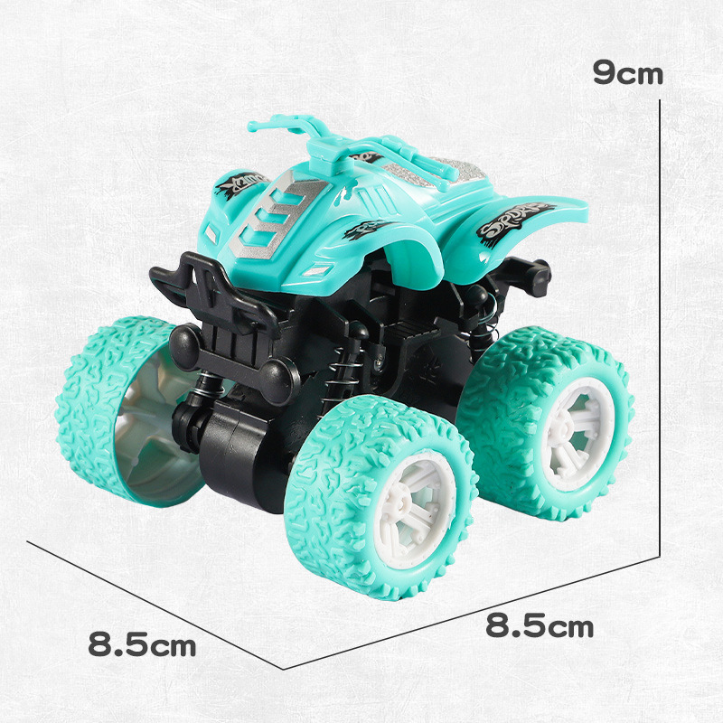 Picture of Off-road inertia pull-back four-wheel drive model boy stunt children's toy car crash car manufacturers wholesale