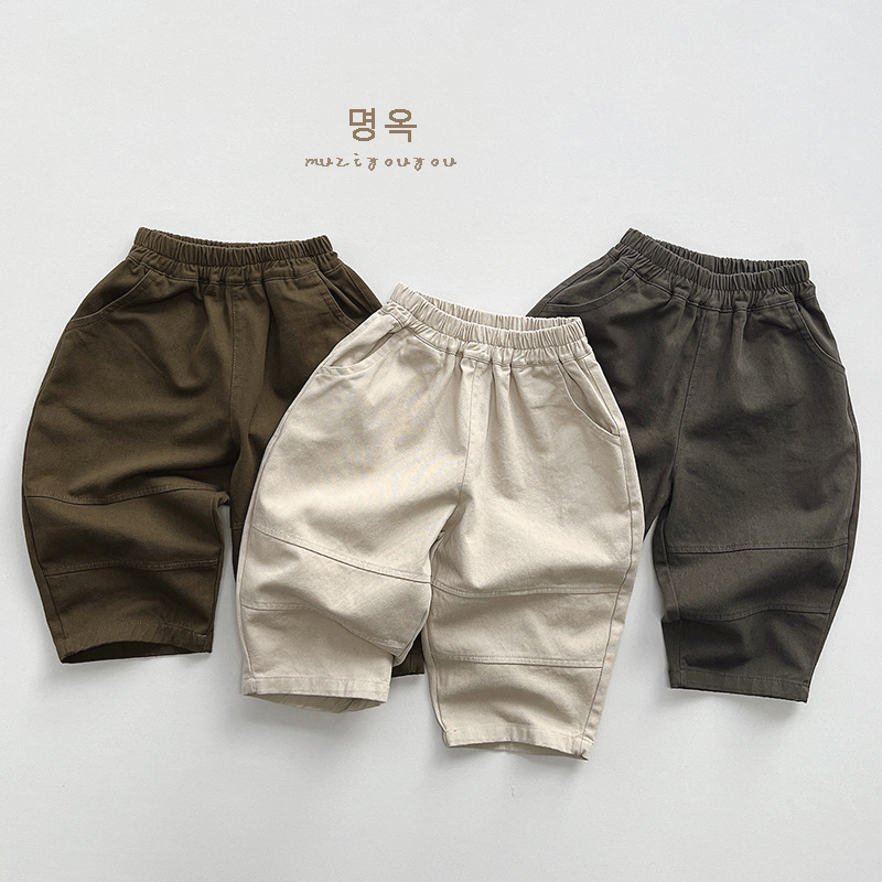 Picture of All-match style children's casual pants for boys and girls spring new Korean casual pants for children and children children's clothing wholesale