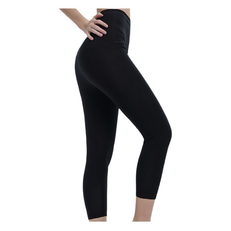 Full-Coated Sweat Pants for Women, High-Waisted Butt-Lifting Sports Sweat Pants, Plus-Size Shaping Yoga Wear, Tummy Control and Waist-Slimming Shapewear Pants