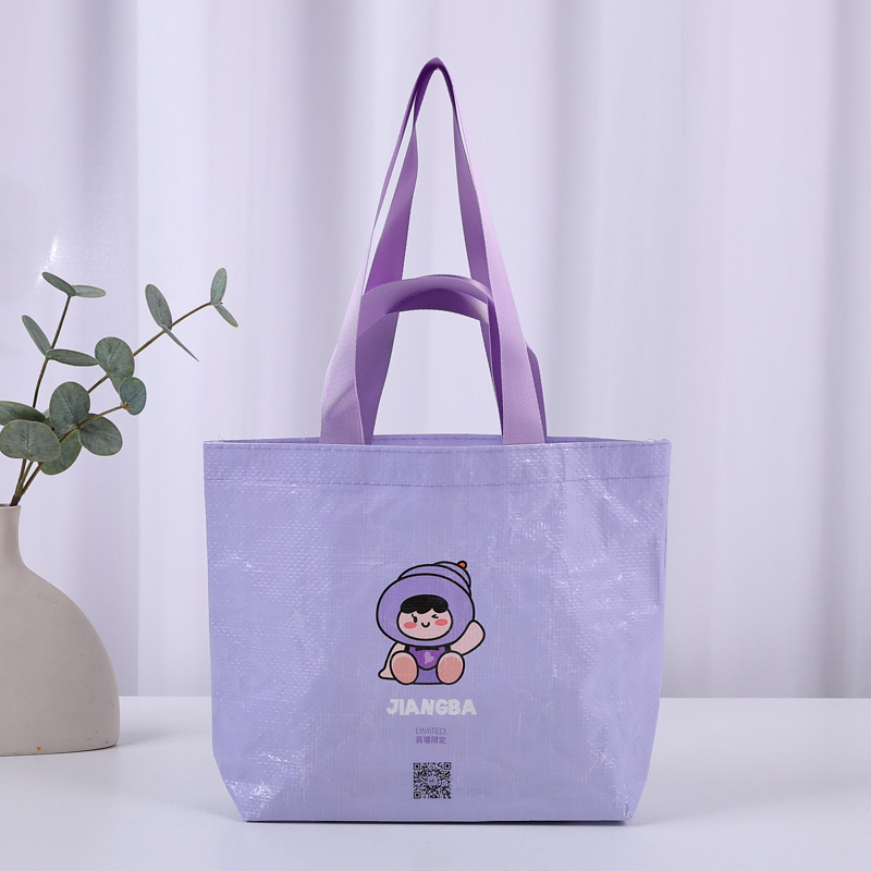 Manufacturer of Custom Tote Bags for Exhibitions, Advertising Gifts, Large-Capacity Laminated Eye-Catching Bags, Shopping Bags with Logo Printing